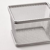 Kulplu Servis Sepeti, MeridyenDukkan Çelik 10Cm Patates-Garnitür Sunumluğu - 4