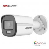 Hikvision DS-2CD1027G0-LUF 2 MP Sabit Lensli Bullet ColorVu IP Kamera 2.8 mm - 1
