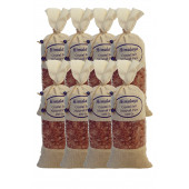Himalaya Tuzu 8 Kg. Bez Torbada (1kg.x8ad.) İri Taneli Pembe Renk Himalaya Orijinal Tuz - 1