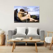 Kitap Şeyleri 2 Parça Alexandre Cabanel Düşmüş Melek (Fallen Angel) Mdf Tablo 30x40 - 1