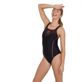 Speedo Endurance 10 Siyah Kadın Yüzücü Mayosu 8-12346B023 - 10