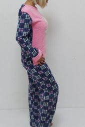 Panda Desenli Pijama Takımı Pembe - 4