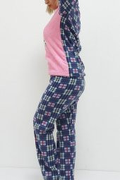 Panda Desenli Pijama Takımı Pembe - 8