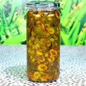 İzorya Zeytunca Kaya Koruklu Taze Naneli Yeşil Zeytin Salatası 450g. - 1