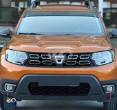 Dacia Duster Krom  Sis Farı Çerçevesi 2 Prç. 2018-2024 P.Çelik thumbnail 3