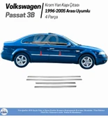 VW Passat 3B Krom Yan Kapı Çıtası 4 Kapı 1996-2005 Arası P. Çelik - 2