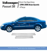 VW Passat 3B Krom Yan Kapı Çıtası 4 Kapı 1996-2005 Arası P. Çelik - 1