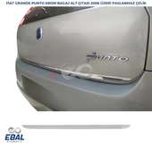 Fiat Grande Punto Krom Bagaj Alt Çıtası 2006 Üzeri P. Çelik thumbnail 1