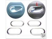 Dacia Duster Krom İç Kapı Kolu Çerçevesi 4 Parça 2010-2018 P.Çelik thumbnail 2