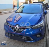 Renault Clio 5 Hb Ön Panjur Krom Izgara 6 Parça 2019 ve Sonrası thumbnail 4