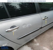 Renault Megane 2 SEDAN Krom Kapı Kolu 4 Kapı 2004-2010 Arası P.Çelik thumbnail 3
