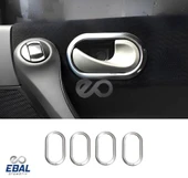 Renault Modus Krom Iç Kapı Kolu Çerçeve 4 Kapı 2005 Üzeri P.çelik thumbnail 1