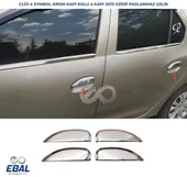 Dacia Logan Faz 2 Krom Kapı Kolu 4 Kapı P.çelik 2012 Üzeri P.Çelik - 1