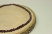 Lal (Granat) (Garnet) Taşı Dizi 4-4.5mm Aralığı - 3