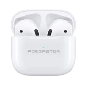 Powerstar BT-2022 TWS Kablosuz Kulak İçi Bluetooth Kulaklık - Beyaz - 1
