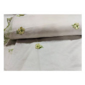 Taç tül keten perde-Mutfak perdesi - 1