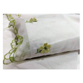 Taç tül keten perde-Mutfak perdesi - 6