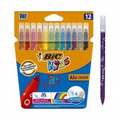 Bic Pastel Boya Keçeli Boya Metal Tüp Kuru Boya 12 li ve Resim Defteri - 4