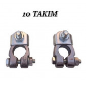 (10 Takım) Kurşun Akü Kutup Başı Otomotiv-Marin - 2