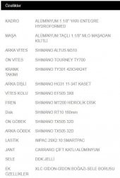 Carraro Force 920 Dağ Bisikleti 29 Jant 21 Vites Hidrolik Fren - 2