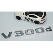 DK Tuning V 300d Bagaj Krom ABS 3M 3D Yazı Logo Benz İle Uyumlu - 3
