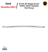 Ford Mondeo Mk3 Krom Alt Bagaj Çıtası 2000-2007 P. Çelik thumbnail 3