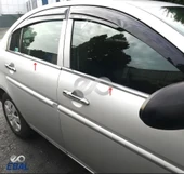 Hyundai Accent Era Krom Cam Çıtası 4 Parça 2006 Üzeri Pas. Çelik thumbnail 3