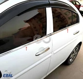 Hyundai Accent Era Krom Cam Çıtası 4 Parça 2006 Üzeri Pas. Çelik thumbnail 4
