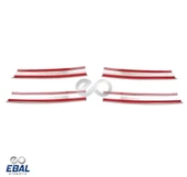 Opel Astra H SEDAN Krom Ön Panjur 4 Prç. 2004-2010 Arası P. Çelik thumbnail 2