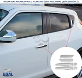 Nissan Juke Krom Kapı Kolu 4 Kapı 2010-2019 (sensörlü) P.Çelik thumbnail 1