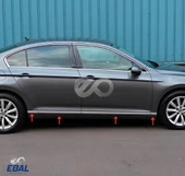 VW Passat B8.5 Krom Yan Kapı Çıtası 8 prç. 2019 ve üzeri P.Çelik - 3
