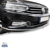 VW Passat 3C B8,5 Krom Ön Tampon Alt Çıta 3 prç. 2019 P.ÇELİK thumbnail 3