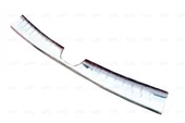 Dacia Sandero Krom Arka Tampon Üstü Koruma P.Çelik 2006-2012 - 2