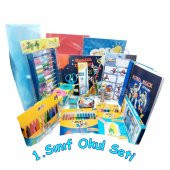 İlkokul 1.Sınıf Okul Kırtasiye Seti Erkek Çocuğu - 1