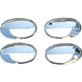 Opel Corsa C Krom Kapı Kolu+Çerçeve 4 Kapı 8 prç 2000-2007 P. Çelik thumbnail 2