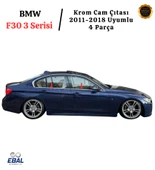 BMW F30 3 Serisi Cam Çıtası 4 Parça 2011-2018 P. Çelik thumbnail 4
