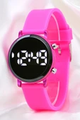 Pinkoli Pembe Led Büyük Kız Çocuk Kol Saati ST-304123 - 5