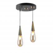 TT Aydınlatma TT023-2Y-SY-ESK  Eskitme 2 li Damla Modeli Yuvarlak thumbnail 1