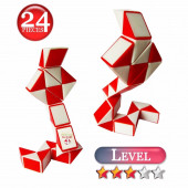 24 PARÇA MAGİC SNAKE RUBİK YILAN ZEKA KÜPÜ KÜÇÜK BOY - 5