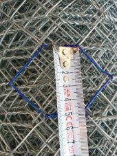 Bahçe Çit Teli 150 cm x 20 mt - 1,6 mm Kalınlık 5x5 Dar Göz - 1