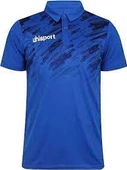 Uhlsport Brush Mavi Erkek Polo Yaka T-Shirt - 1