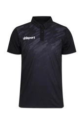 Uhlsport Brush Siyah Erkek Polo Yaka T-Shirt - 1