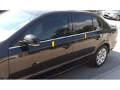 Skoda Super B6 Krom Cam Çıtası 4 prç. 2008-2013 P. Çelik - 1