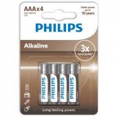 Philips İnce Kalem Pil AAA 4Lü - 1