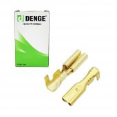 2.8mm Kablo Ucu Dişi Terminal Sarı Kablo Pabuç (Paket İçeriği 1000 Adettir) - 1