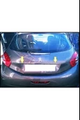 Peugeot 208 Krom Bagaj Çıtası 2012 üzeri P.Çelik thumbnail 1