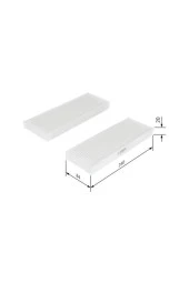 Polen Fıltresı P301-c Elysee Eb2m 1.2 Vtı 12v -dv6dted 1.6hdı 8v Euro5 Motor 1987435033 - 1