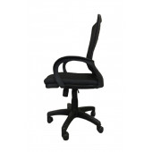 ECEMİCE Fileli Petek Ofis Büro Bilgisayar Koltuğu Sandalyesi Siyah - 2