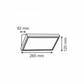 HELİOS Led Duvar Aydınlatma IP 65 12 W Günışığı (91-1211) HS-5800 - 2