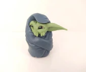 Star Wars Baby Yoda Karakter Mini Figür Oyuncak 6cm 12045 - 1